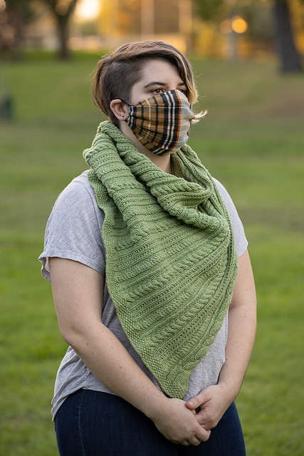 Tennis Ball Shawl