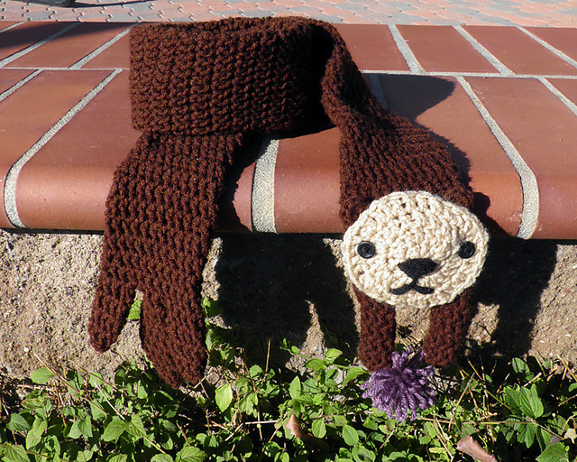 Sea Otter Scarf