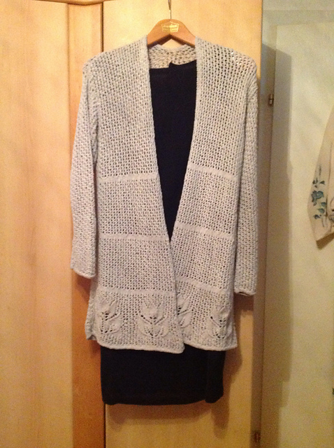 # 18 Netzmusterjacke
