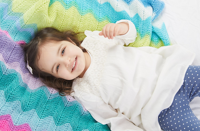 Chevron Baby Afghan