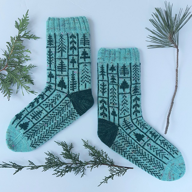 Tree Farm Socks