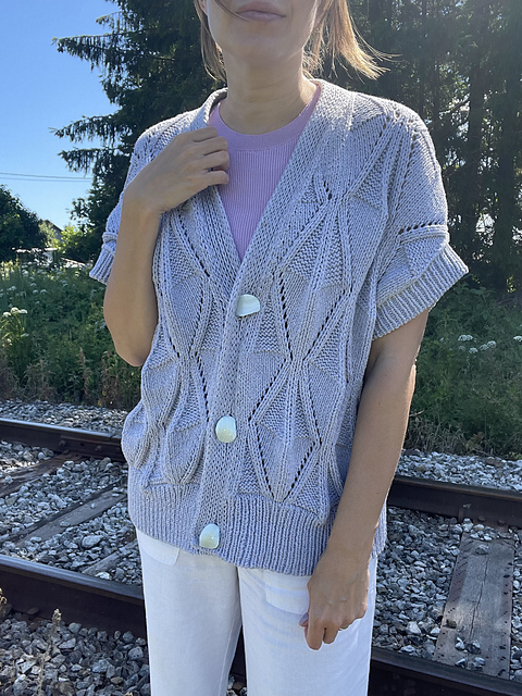Diamond Lace vest