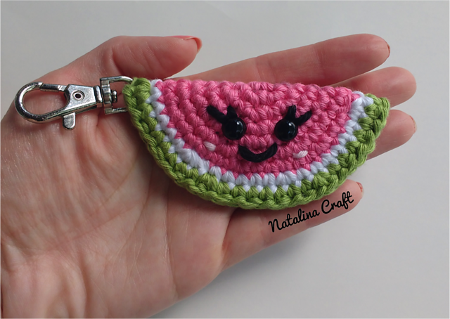Watermelon Keychain