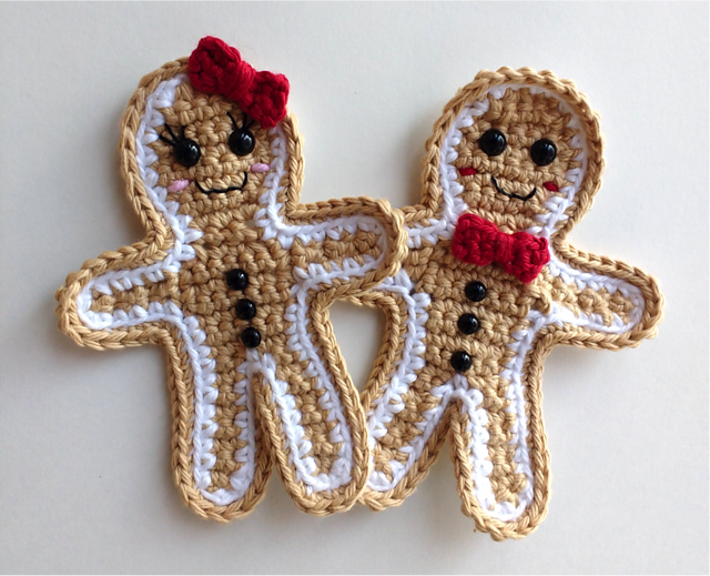 Gingerbread Man Applique