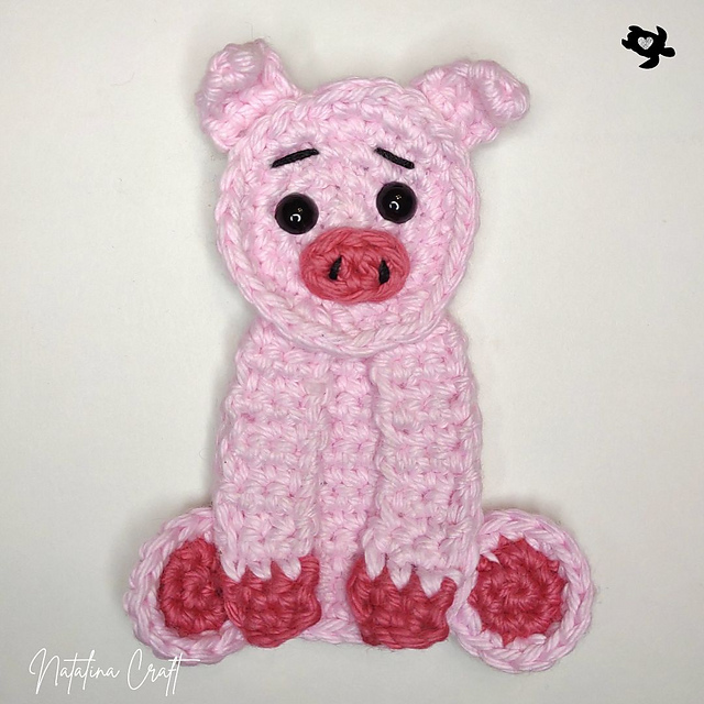 Pig applique