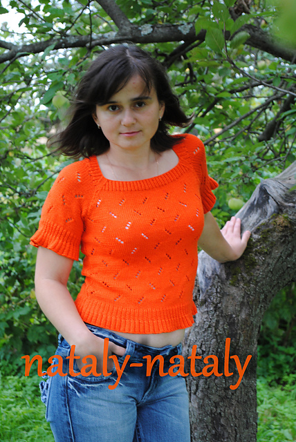 p.86 Square-neck Sweater