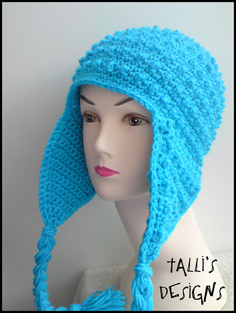 Hori Bobbles Earflap Hat