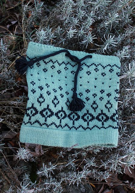 Ravelry: Helium col pattern by Nathalie Bergeron