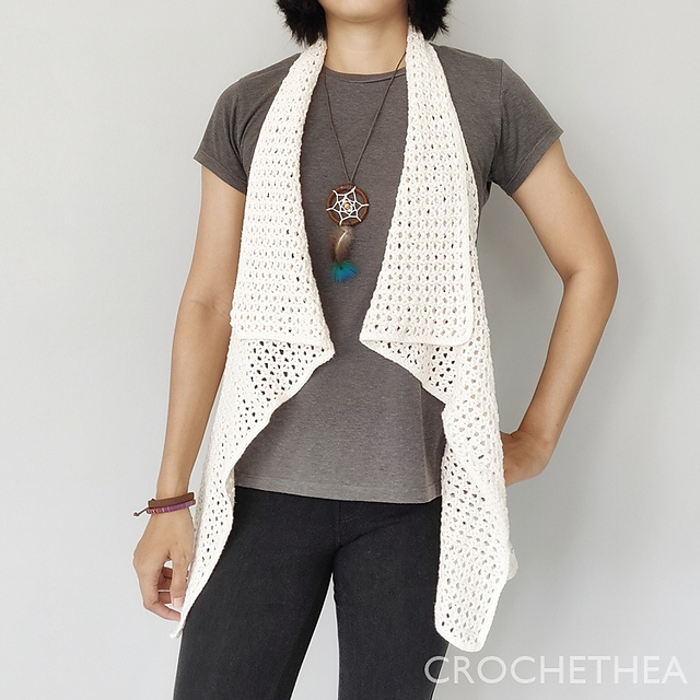 Everyday Simple Draped Vest