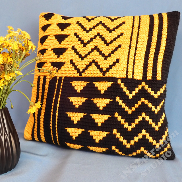 "Reflection" pillow