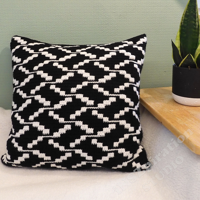 "Sequence" pillow