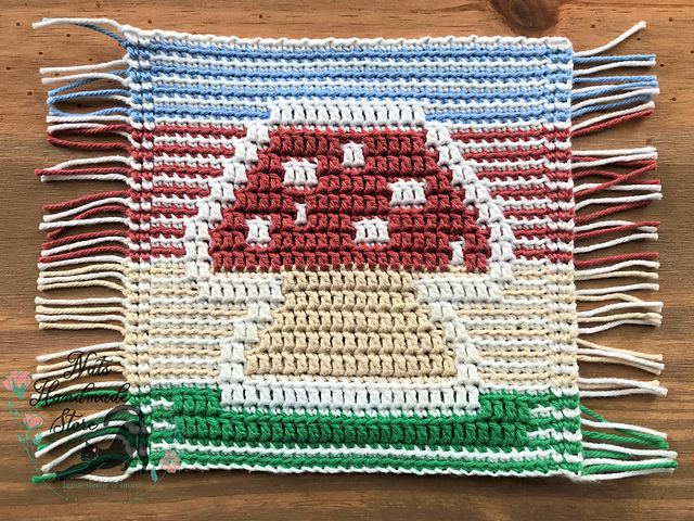 Toadstool coaster