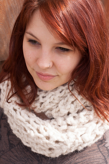 Spring Moon Infinity Cowl