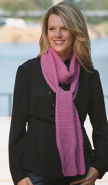 Knitting For A Cure Scarf