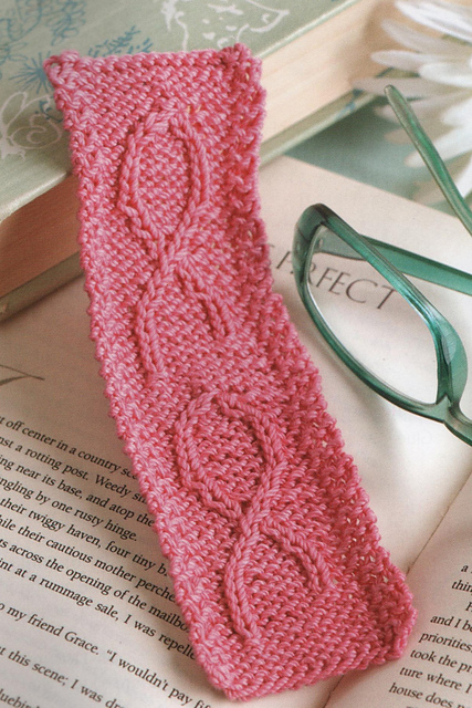 Knitting For A Cure Bookmark