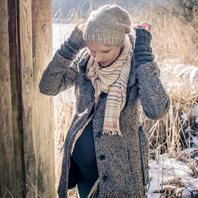 Seed Stitch Slouch Hat