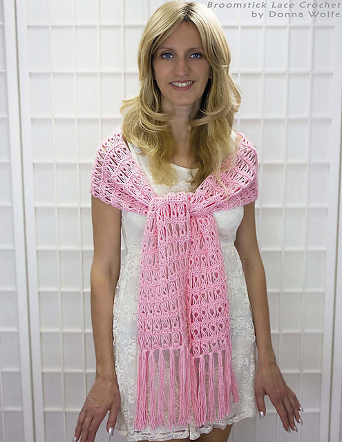 Broomstick Lace Wrap