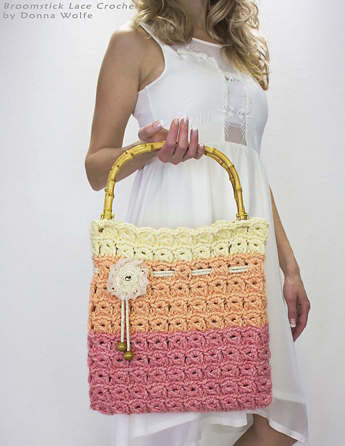 Broomstick Lace Tote