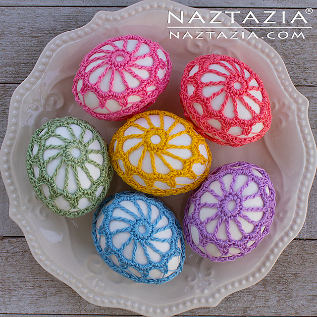 Crochet Lace Eggs