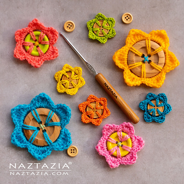 Button Flower