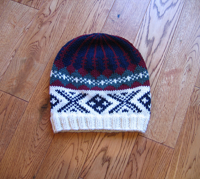 Hat with KLO and Cross and Ring Motifs