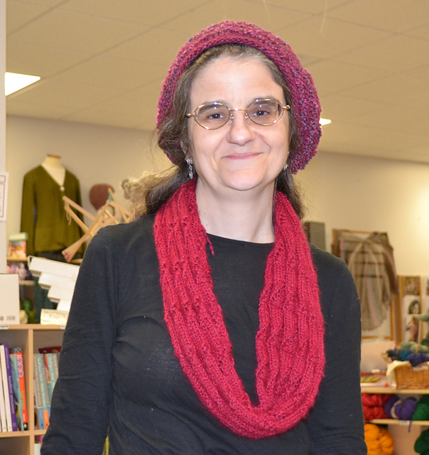 Pleated Eternity Scarf
