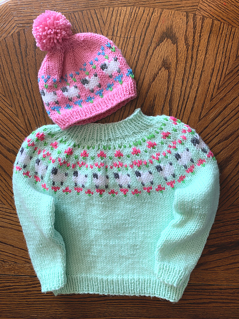 Country Sheep  Sweater