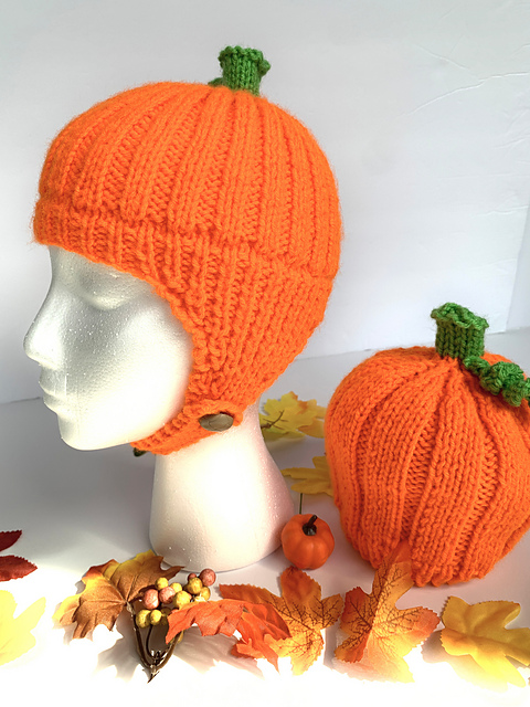 Pumpkin Hat for Little Ones