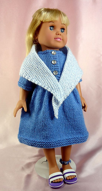 Prairie Dress, Shawl, and matching Ankle Bracelet