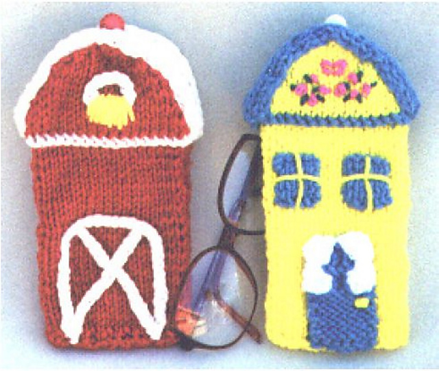 House & Barn Eye Glass Cases