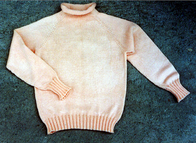Roll Neck Raglan