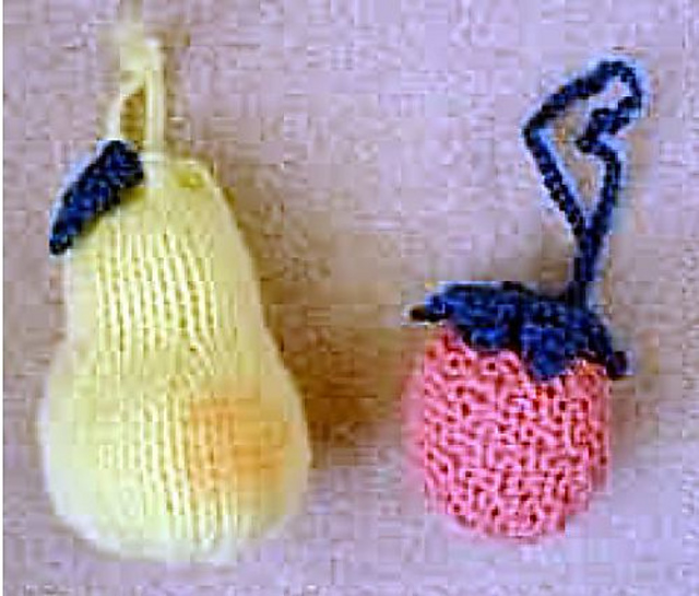 Pear and Raspberry Sachets