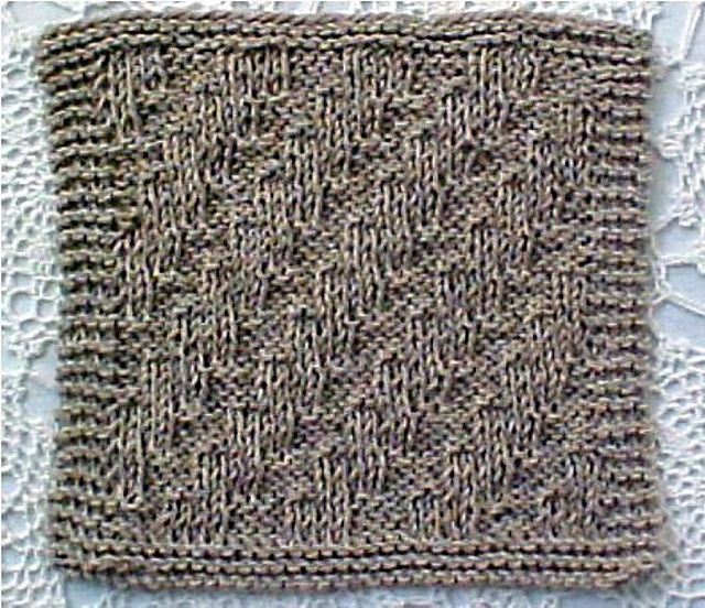 Stair Step Dishcloth