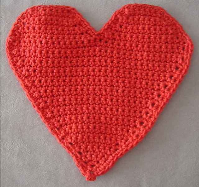 Valentine's Dishcloth