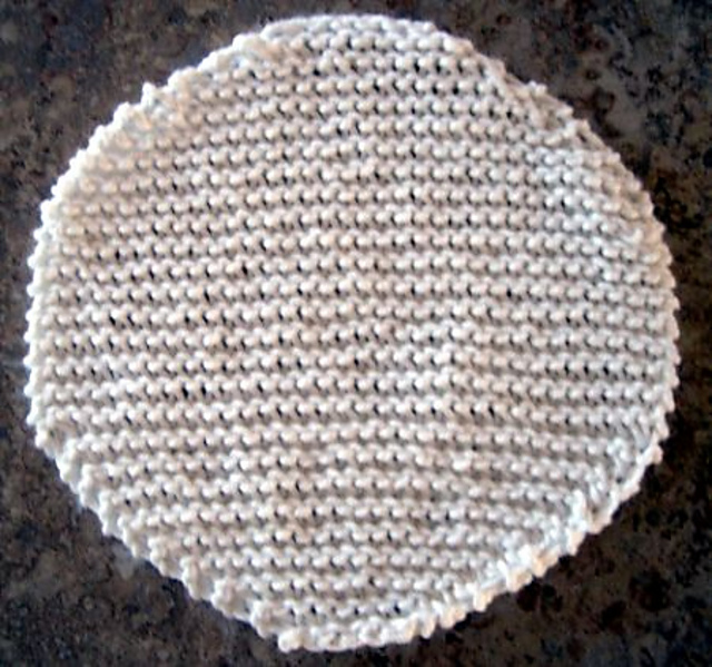 Round Dishcloth or Potholder