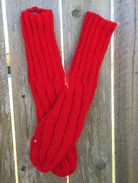 Santa's Tube Socks