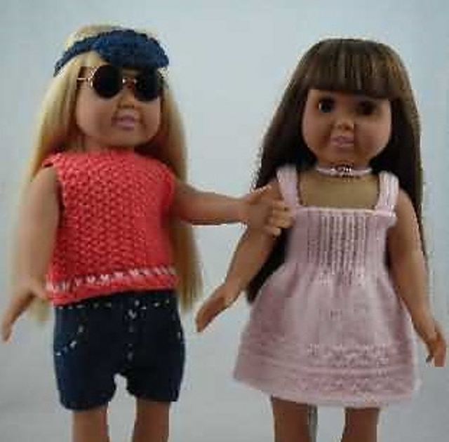 Summer Fun Wear, for 18-inch dolls (Sundress)