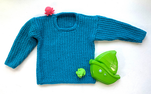 Child’s Rib Stitch Pullover