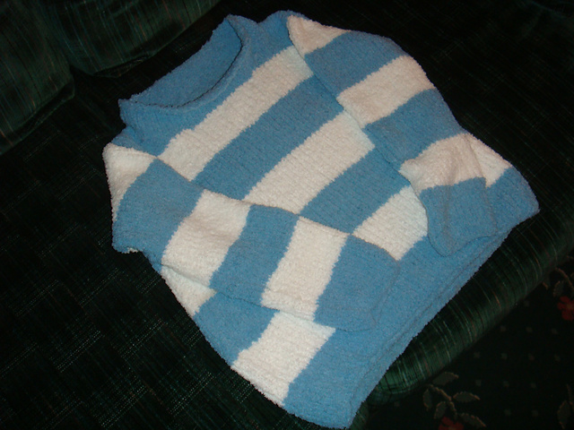 Plain and Striped Sweaters