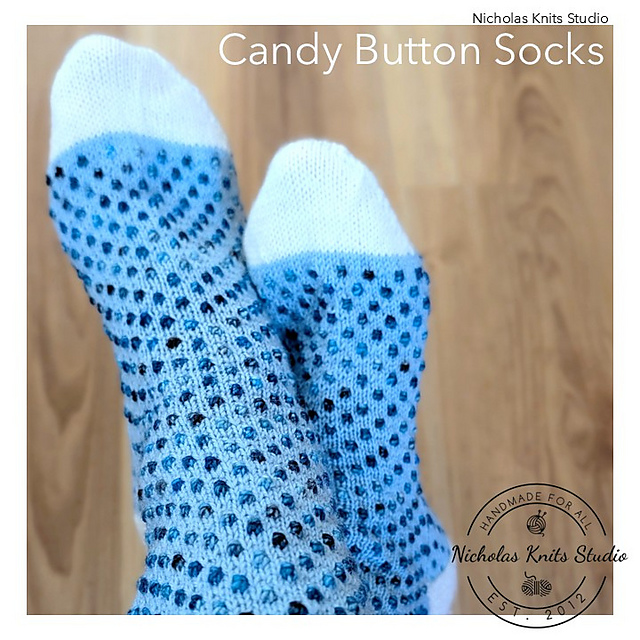 Candy Button Socks