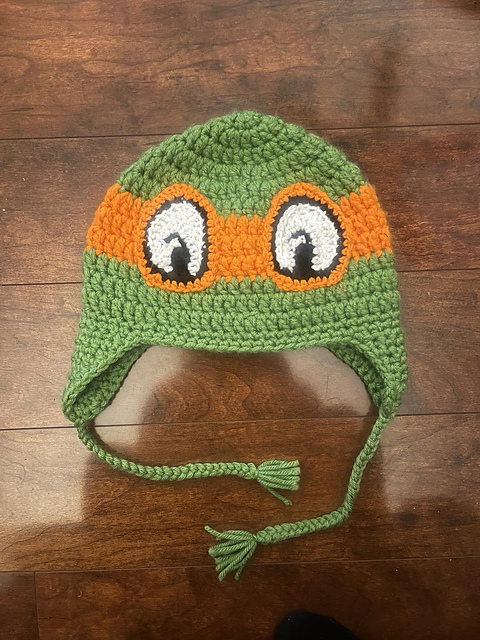 Ravelry: Ninja Turtle Hat pattern by Nicole Di Persio