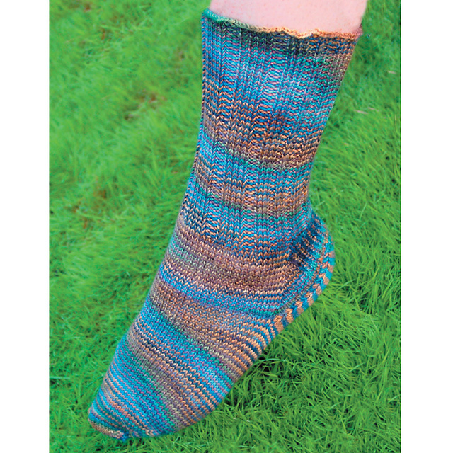 Toe Up Basic Magical Socks