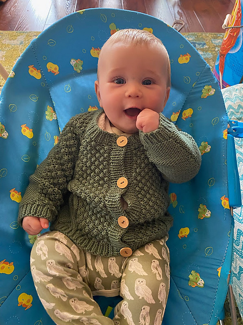 Cabled 8 Ply Cardigan
