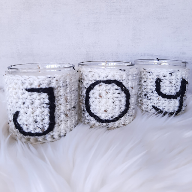 Christmas Joy Jar Covers