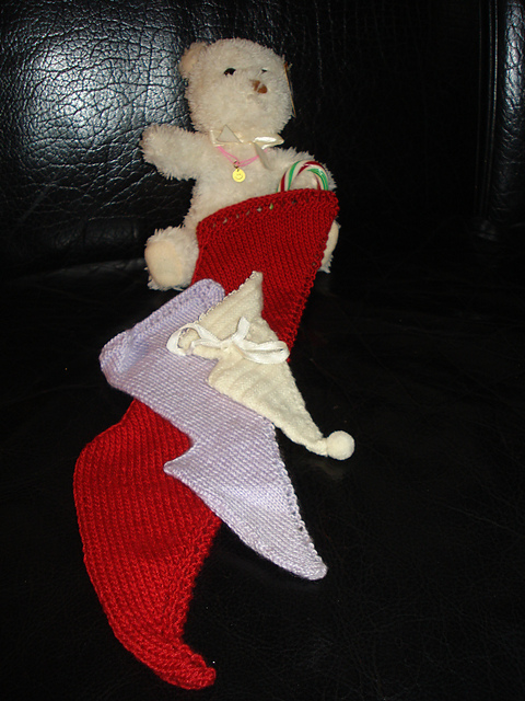 Elf Stocking based on Botinha Miquinhas