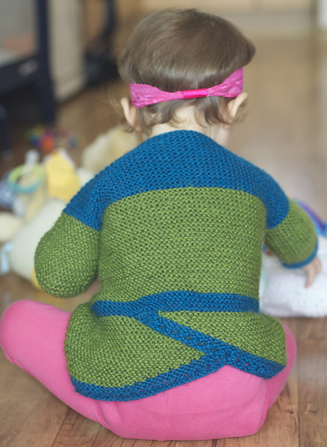 Petal Pea Baby Cardigan