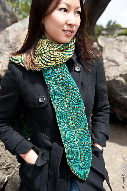 Hosta Brioche Scarf