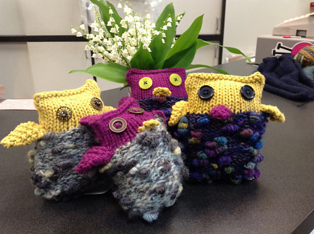 A Parliament of Owls (ornaments)