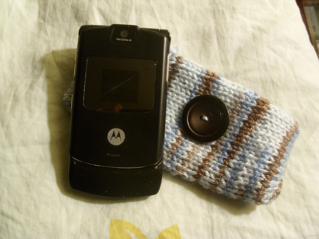 Sweet and Simple Cell Phone Cozy
