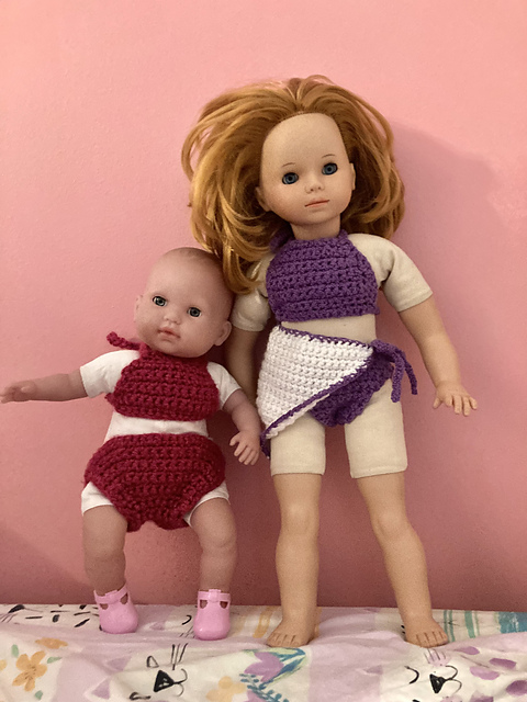 18" Doll Swimwear Outfit